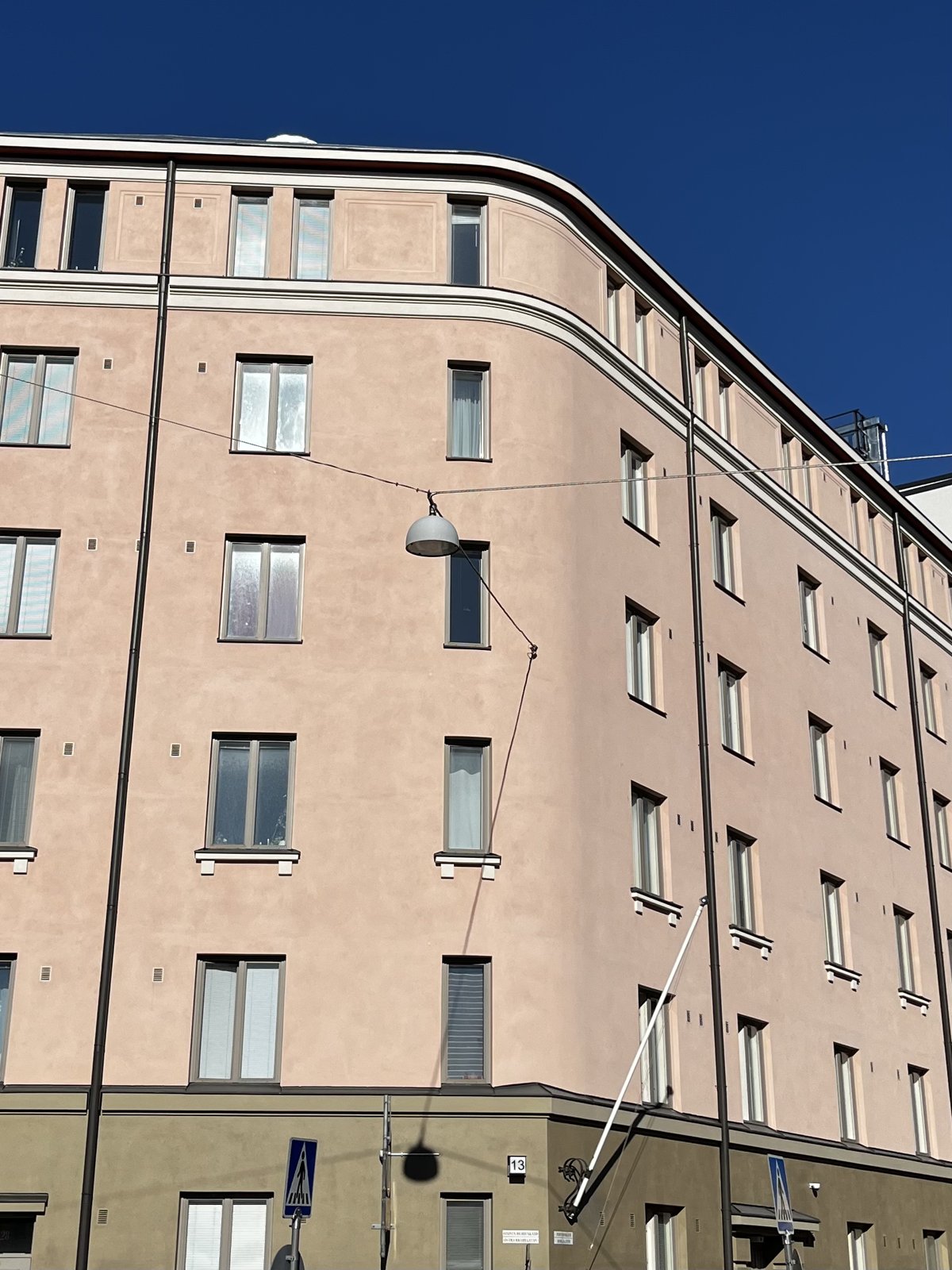 As Oy Brahe, Itäinen Brahenkatu 13 - julkisivu