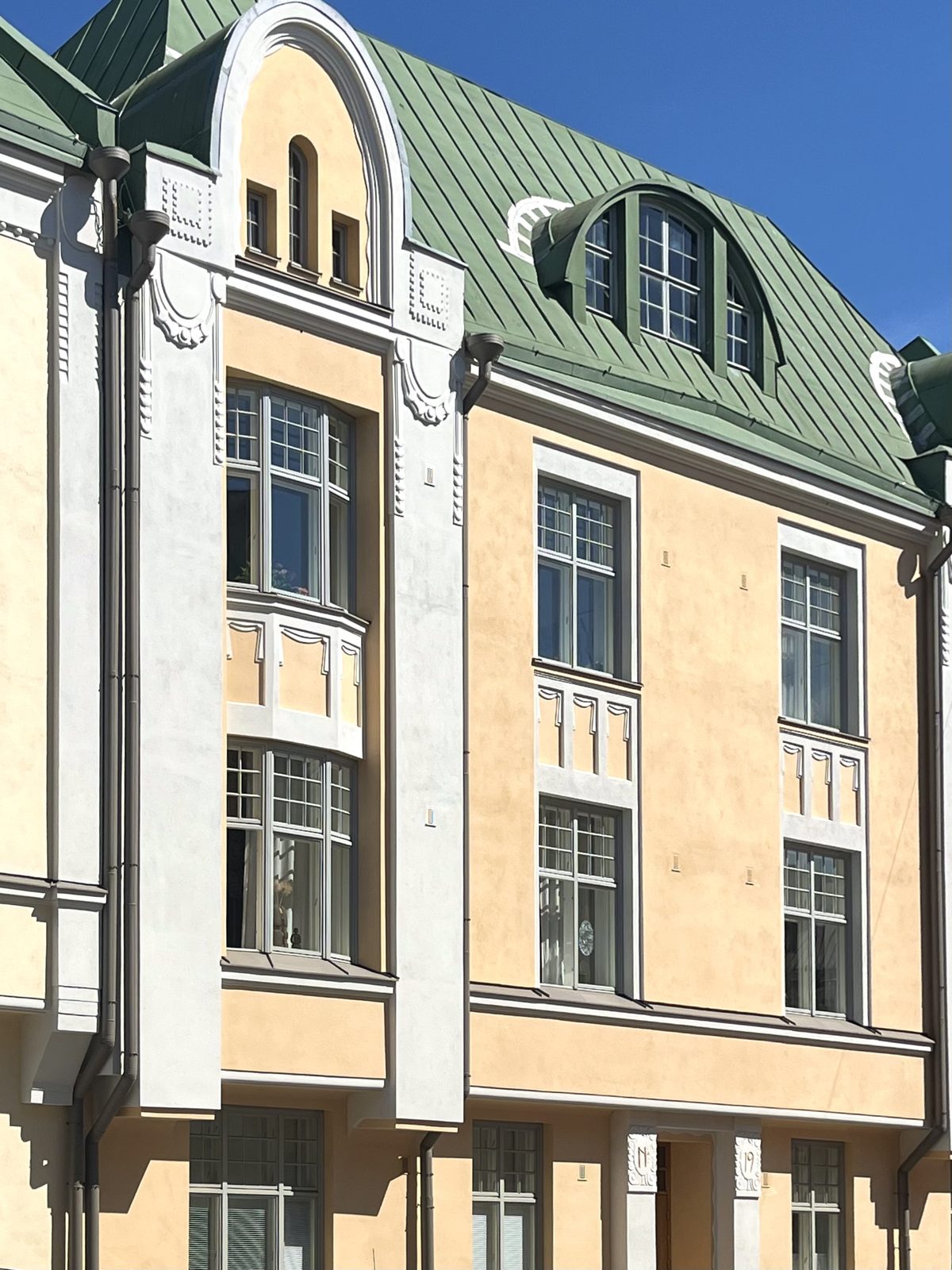 Bostads Ab Villagatan 19-21-23, Huvilankatu 19-23 - julkisivu