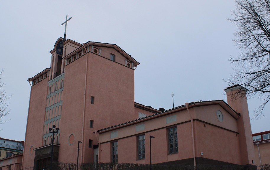 Töölön kirkko, Topeliuksenkatu 4