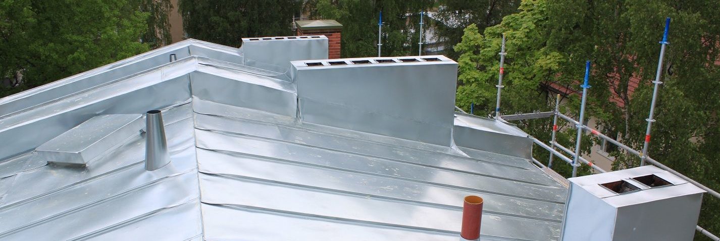 Sheet metal roof repairs