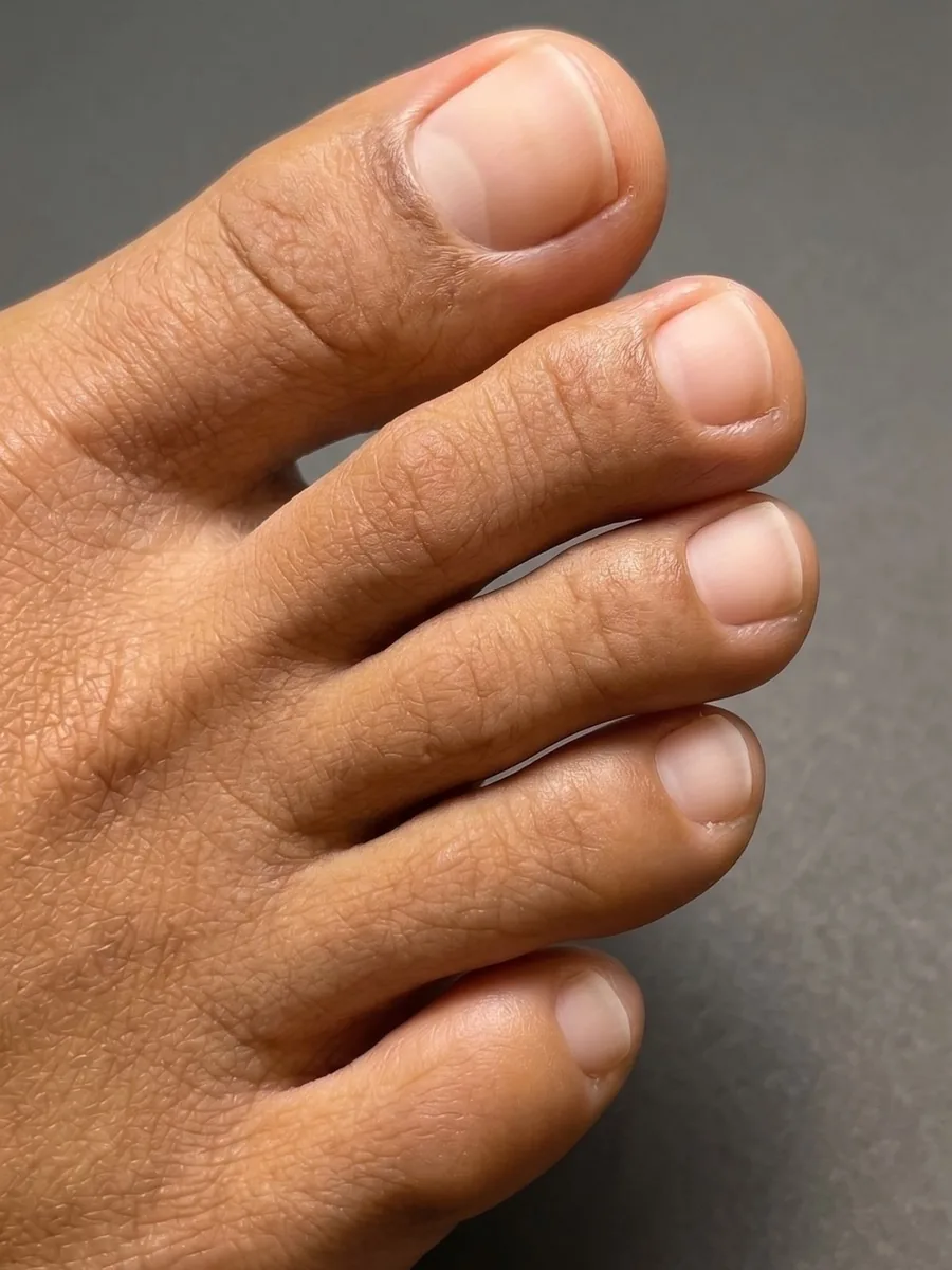 Pedicure result at Nails Lindes